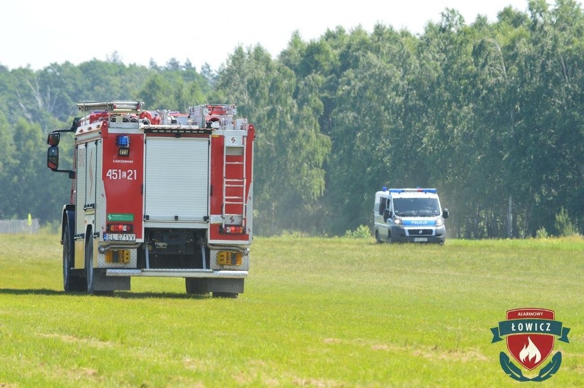 Śmiertelny wypadek lotniczy w Bobrownikach. Koło Łowicza...