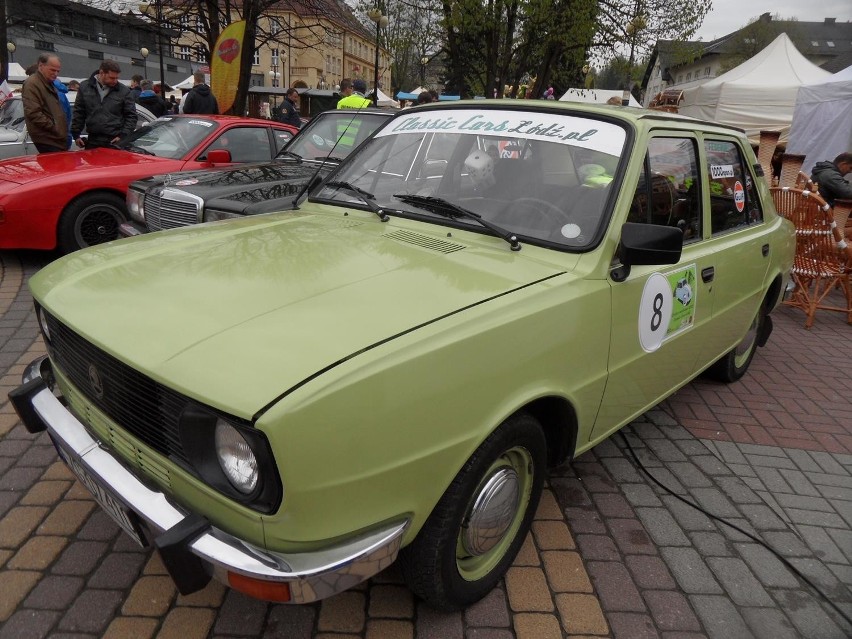 Zjazd samochodów zabytkowych w Wiśle