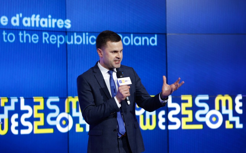 Oficjalne otwarcie światowego szczytu "Świat dla Ukrainy" w Jasionce