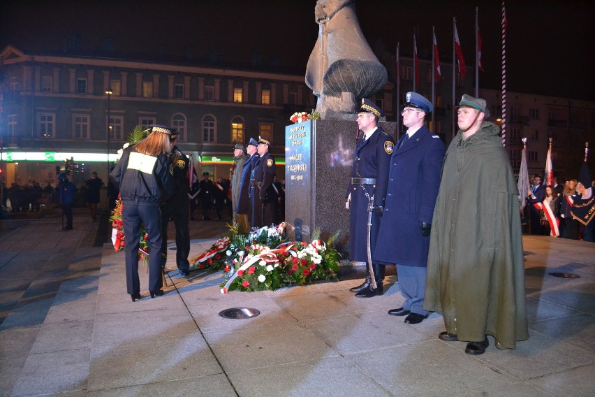 Święto Niepodległości w Częstochowie. Główne uroczystości na Placu Biegańskiego [ZDJĘCIA]