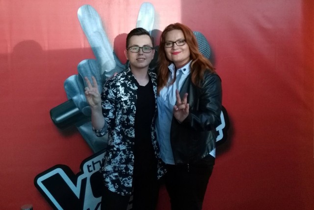 Oliwia Kopiec i Michał Makowski w The Voice Kids