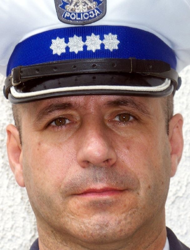 Dariusz Chmielowiec, nowy zastępca komendanta powiatowego policji w Opatowie.