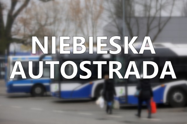 Niebieska autostrada znajduje się w Swoszowicach i jest przystankiem dla linii autobusowej 107