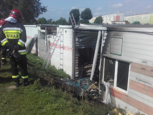 Tak wyglądały obiekty miniżużlowców tuż po pożarze