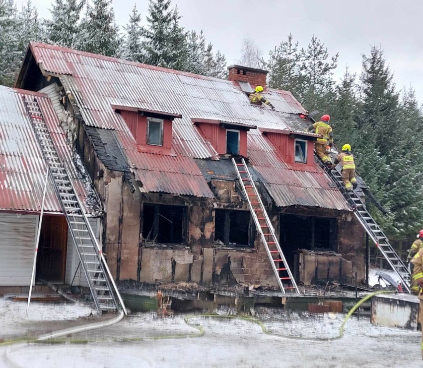 Do pożaru doszło w miejscowości Stare Resko.