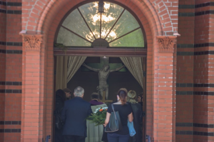 Pogrzeb Michała Maciaszka na Starym Cmentarzu w Słupsku