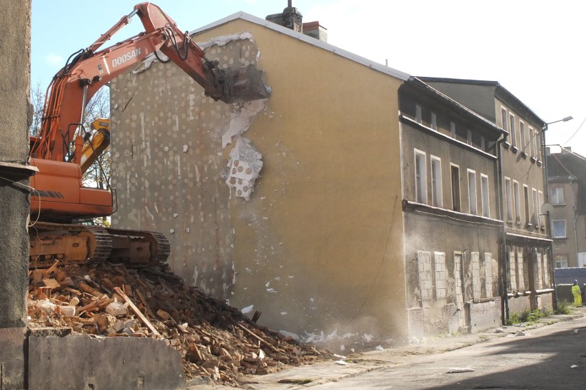 Wyburzenie ulicy Długiej