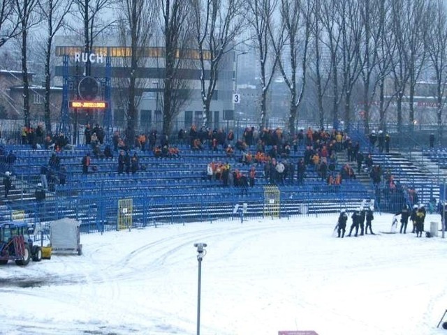 Ruch Chorzów 0:0 Jagiellonia Białystok (trybuny)