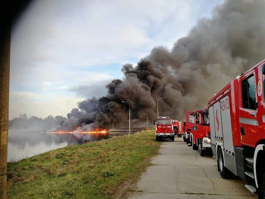 Pożar w Zakładach Azotowych Kędzierzyn