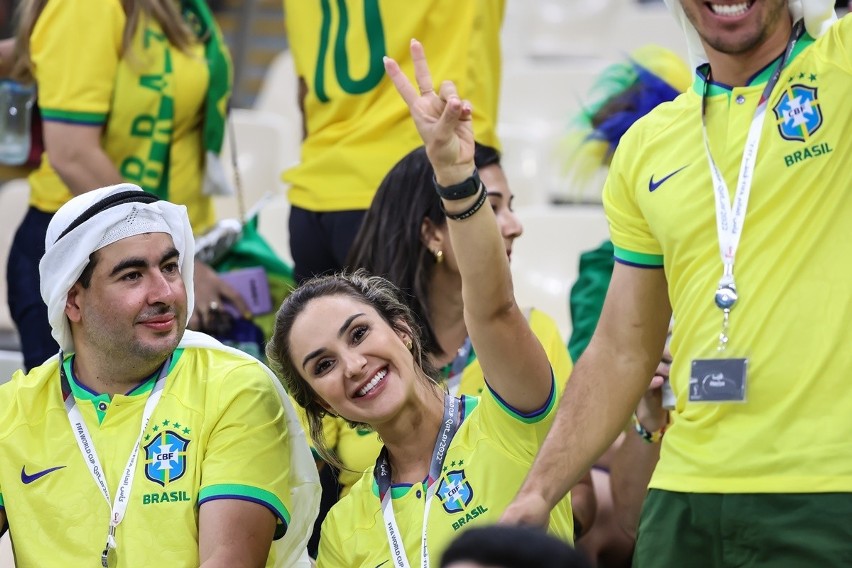 Brazylia - Serbia. Piękne fanki z Brazylii na meczu z Serbią (ZDJĘCIA)