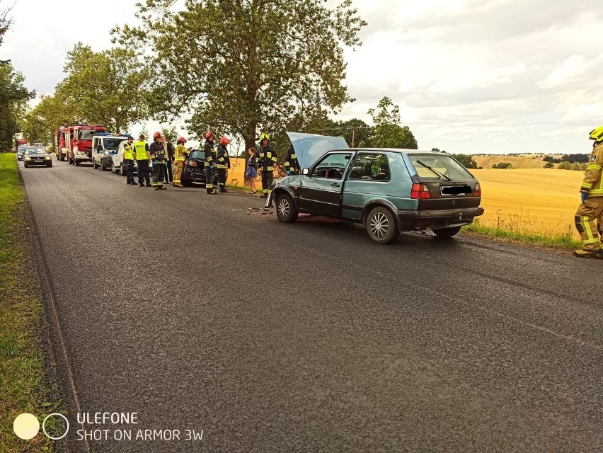 Wypadek na trasie między Złocieńcem, a Drawskiem Pomorskim