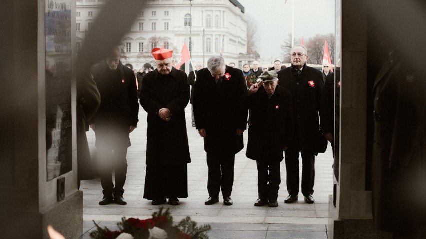 Uroczystości rocznicy Powstania Wielkopolskiego w Warszawie.