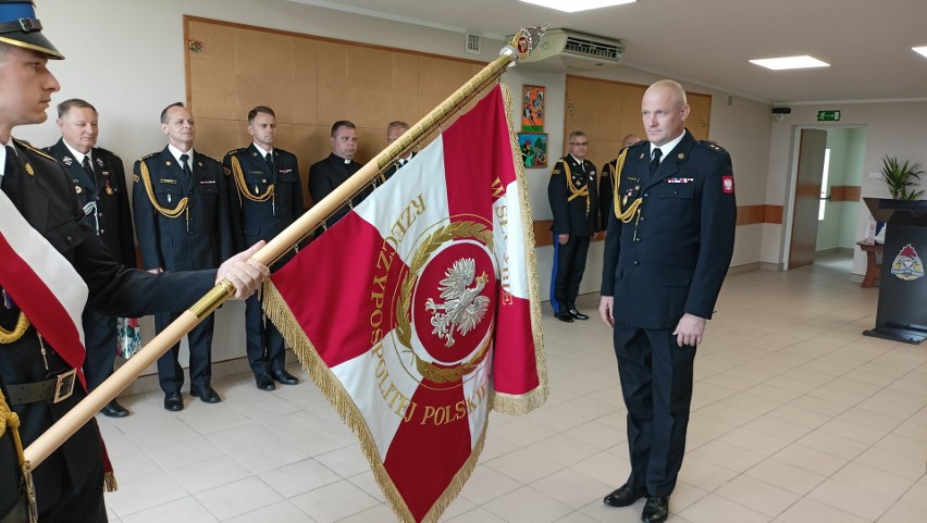 Mł. kpt. Marcin Czarnecki nowym zastępcą komendanta straży pożarnej w Rypinie [zdjęcia]