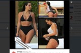 Kim Kardashian w BIKINI! [SEKSOWNE ZDJĘCIA]   