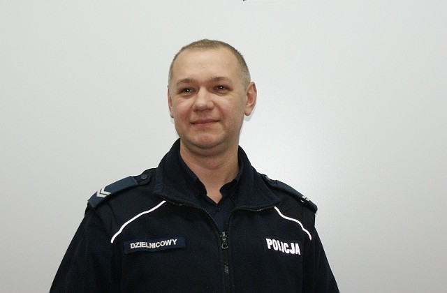 Sierż. sztab. Grzegorz Bartosiewicz został Najpopularniejszym Dzielnicowym Powiatu Kozienickiego 2016.