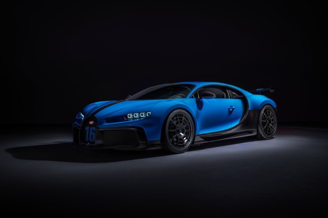 Bugatti oferuje Chiron Pur Sport1 z opcjonalnym dwukolorowym nadwoziem. Fot. Bugatti