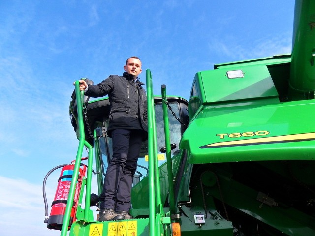 Łukasz Madej uważa, że w 2014 roku może spaść sprzedaż nowych maszyn. Ale jest optymistą, bo polski rolnik rozumie, że trzeba inwestować.