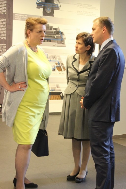 Małgorzata Omilanowska, minister Kultury i dziedzictwa narodowego odwiedziła świętochłowickie Muzeum Powstań Śląskich