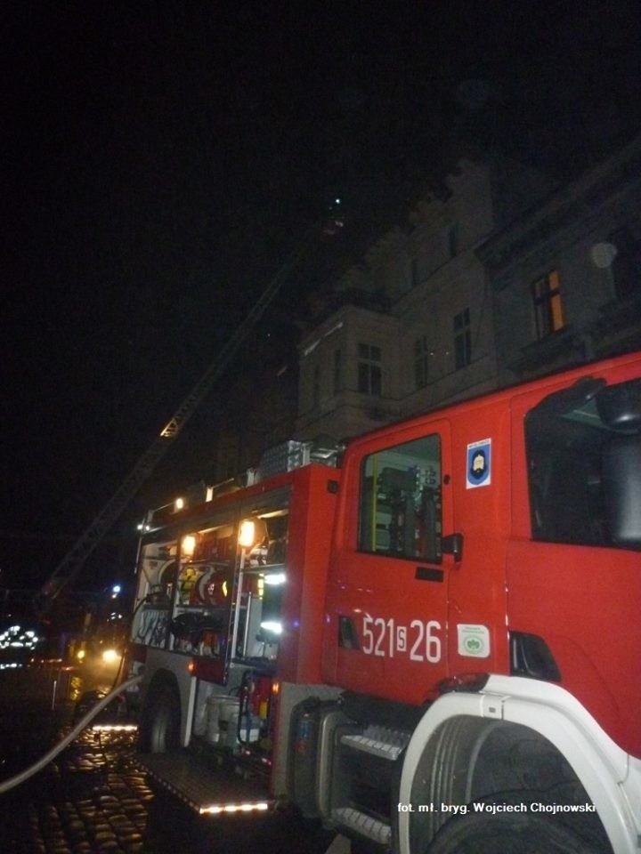 Akcja gaśniczo - ratunkowa w Mysłowicach