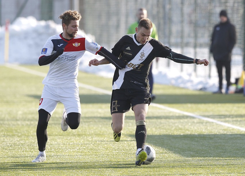 ŁKS Łódź - Polonia Środa Wielkopolska 3:1. Łodzianie wygrali ostatni sparing przed wylotem na zgrupowanie