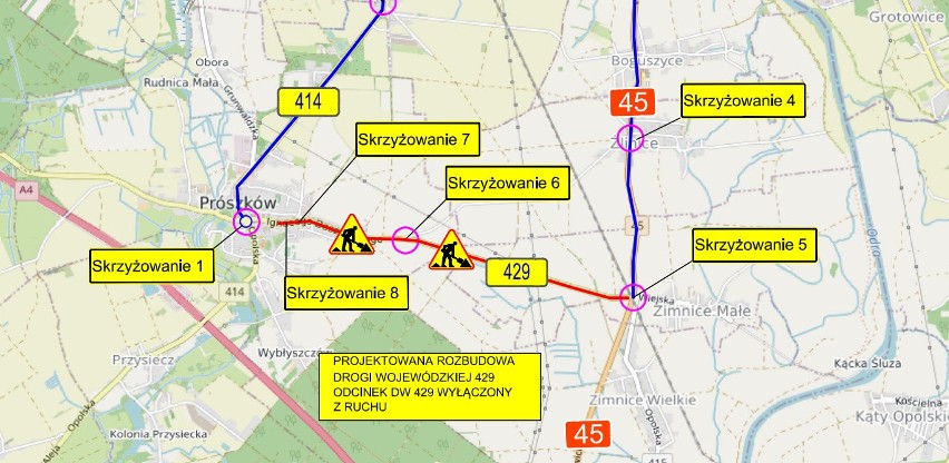 Remont Drogi Wojewódzkiej nr 429. Część trasy zostanie zamknięta na niemal pół roku. Kierowców czeka długi objazd