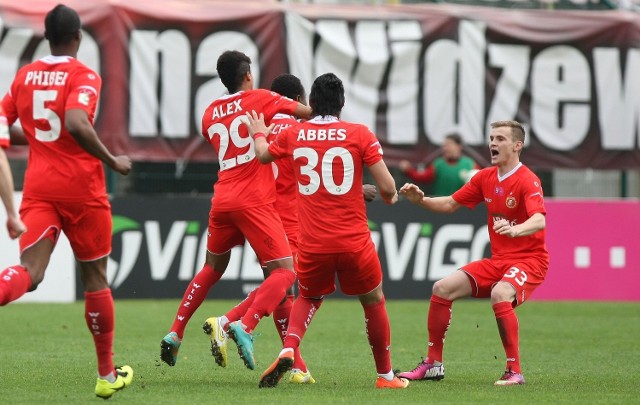 Piłkarze Widzewa mieli powody do radości