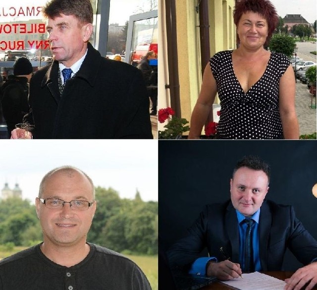 O fotel burmistrza Opatowa powalczą: Andrzej Chaniecki, Krystyna Kielisz, Tomasz Staniek i Dariusz Janik.