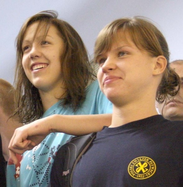 Paula Żukowska (z lewej) i Natalia Pawlaczek.