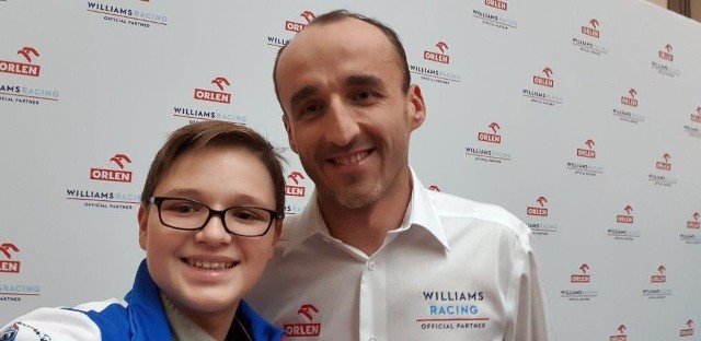 Adam Szydłowski i Robert Kubica