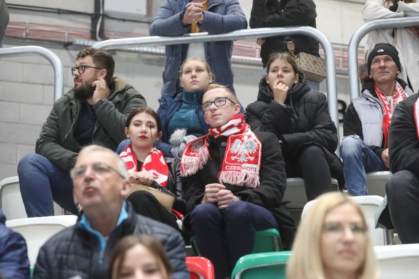 Biało-Czerwonych w meczu z Łotwą wspierali w Sosnowcu polscy...