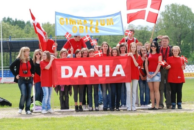 Podczas wszystkich czwartkowych meczów kibice Dania (Gimnazjum Obice) dopingowali swój zespół.