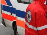Wypadek w Cedzynie. Ciężarowy potrącił pijanego