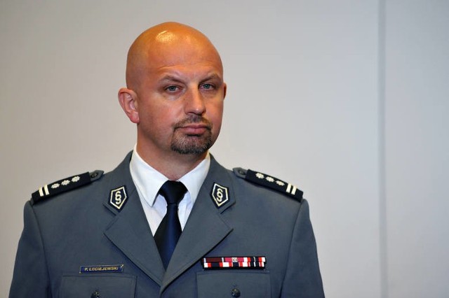 Insp. Piotr Leciejewski, p.o. Komendanta Wojewódzkiego Policji w Bydgoszczy