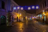 Tarnów. Iluminacje świąteczne rozświetliły miasto