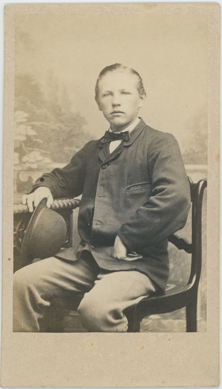 Młody mężczyzna 1865 r.