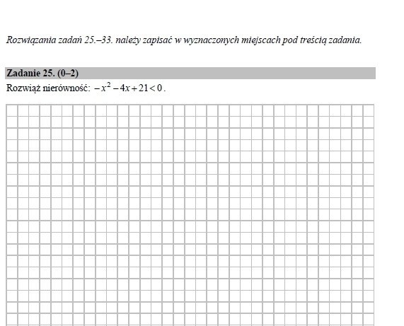 Próbna matura z matematyki ARKUSZE + ODPOWIEDZI