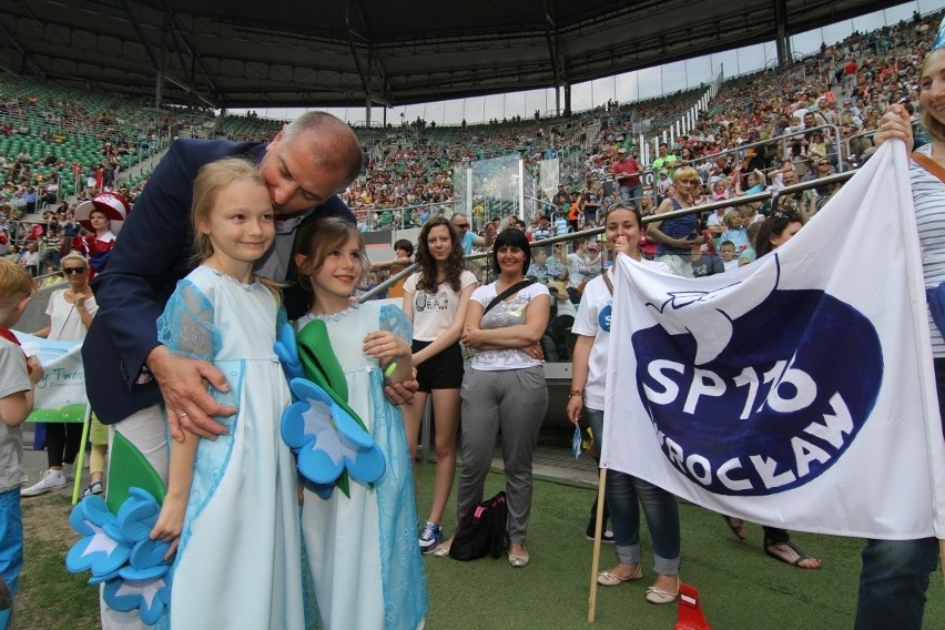 Wrocław: Dzień Przedszkolaka na Stadionie Miejskim (ZDJĘCIA, FILM)