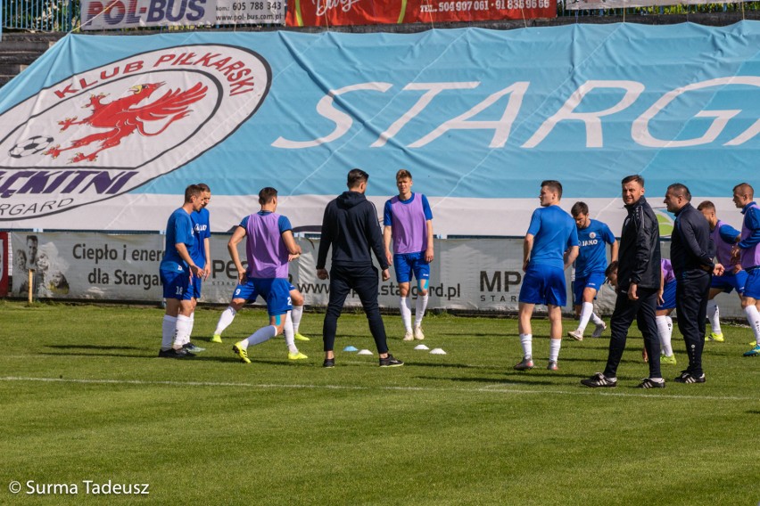 Błękitni Stargard - Olimpia Elbląg 0:0. Outsider wywiózł punkt. ZDJĘCIA