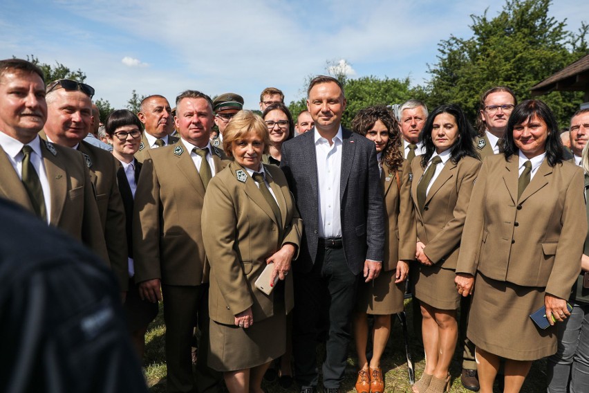 Wraz z prezydentem, Poleski Park Narodowy odwiedził Minister...