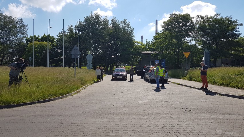 Protest taksówkarzy w Łodzi [ZDJĘCIA, WIDEO]