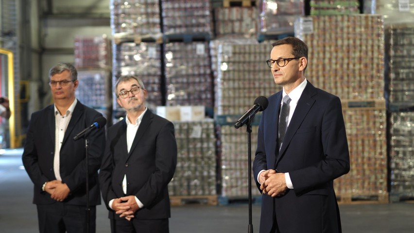 Premier odwiedził zakład firmy Rolnik w Mikołowie; Zobacz...