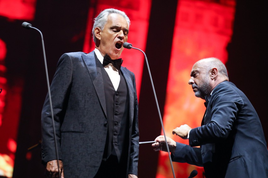 Jeden z najpiękniejszych głosów świata rozbrzmiał w Krakowie. Andrea Bocelli zaśpiewał w krakowskiej Tauron Arenie 