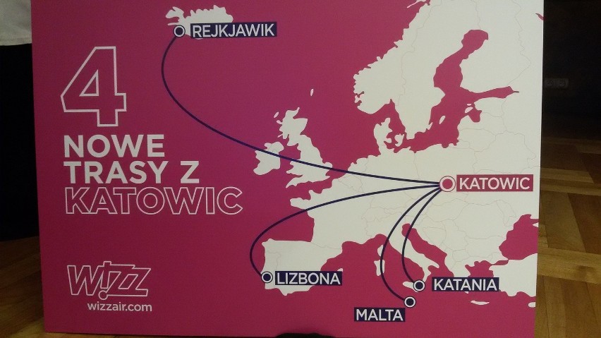 Loty z Katowic: Islandia, Portugalia, Sycylia i Malta od wiosny 2017. Ogłosiła je 6.09 linia WizzAir