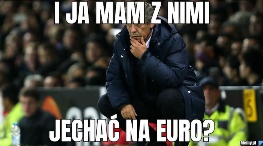 Najlepsze memy po meczu Czechy - Polska: Szokujący początek pracy z kadrą Fernando Santosa