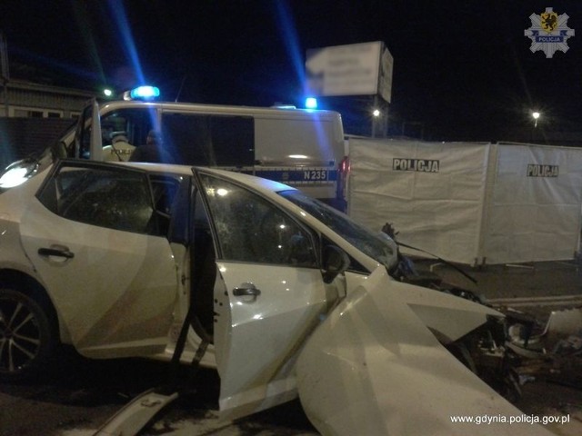 Śmiertelny wypadek w Gdyni (7.01.2014)