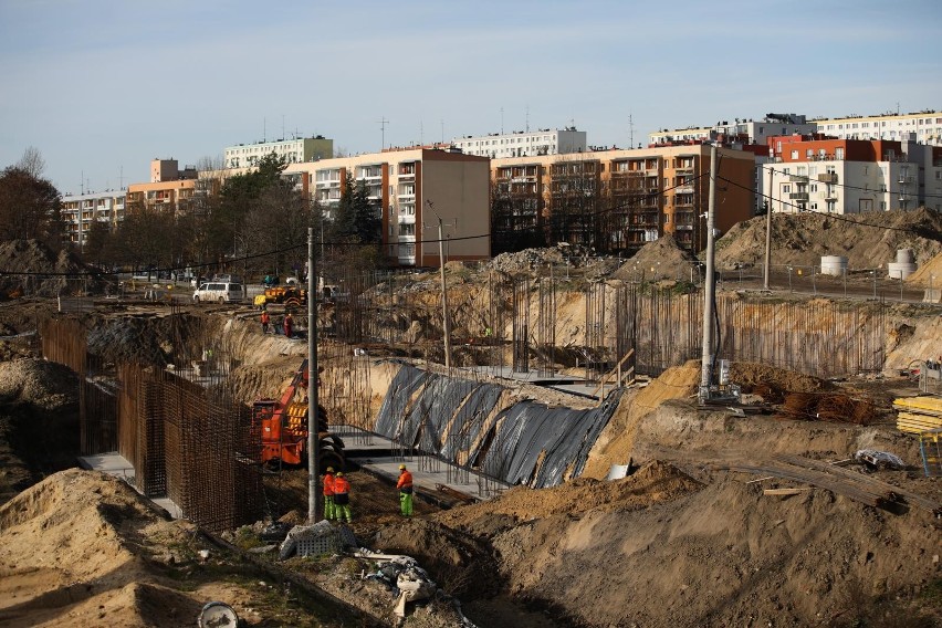 Trwa budowa linii tramwajowej z Krowodrzy Górki do Górki...