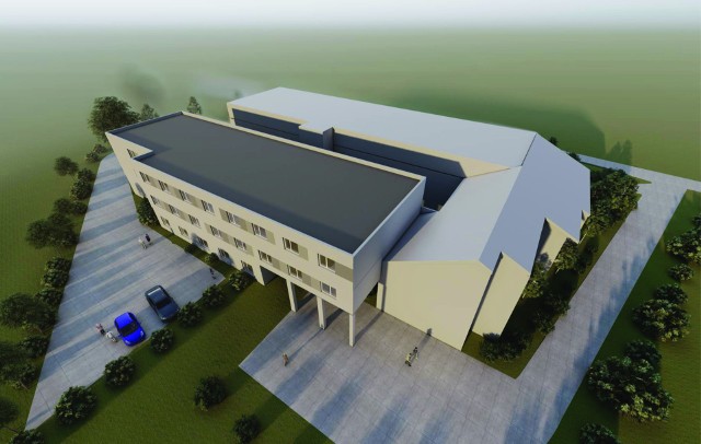 Tak ma wyglądać rozbudowany ośrodek zdrowia przy ul. Szpunara w Wieliczce. Lada dzień miasto ogłosi kolejny przetarg na wykonanie tej inwestycji