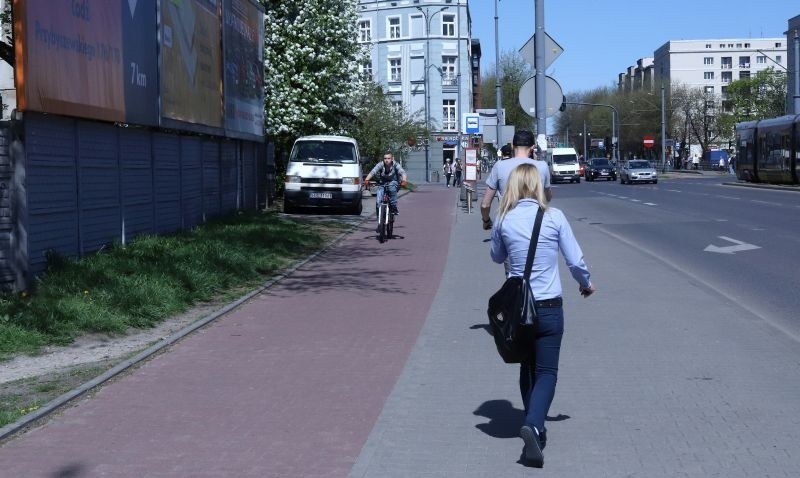 W Łodzi będą nowe drogi dla rowerzystów.