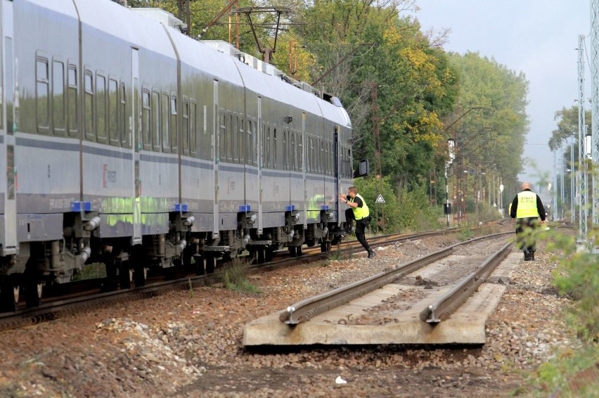 Pociąg InterCity potrącił starszego mężczyznę 