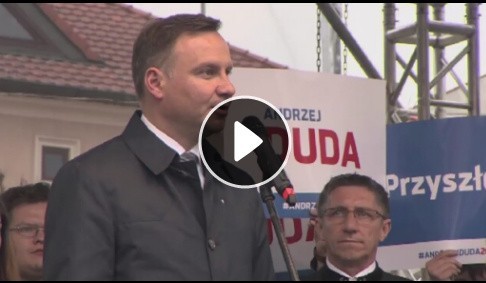 Aria na cześć Andrzeja Dudy. Konwencja wyborcza w Rybniku